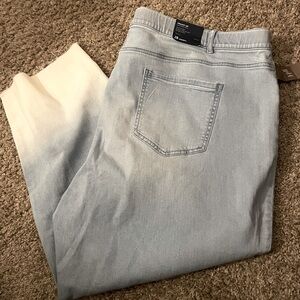 Nwt J Joll high rise straight leg sunset beach wash denim Jeans 28W